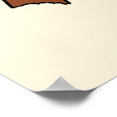 Gingerbrood Mijn been Hurts Humor Poster (Hoek)