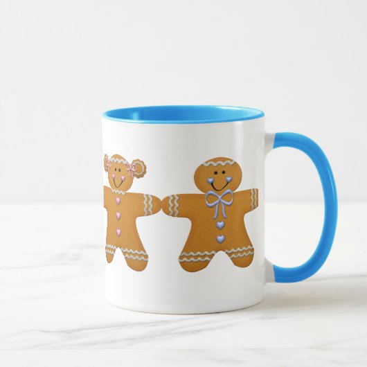 Gingerbrood Mok meisje en jongen (Rechts)