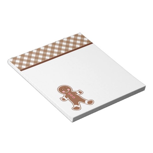Gingerbrood Notitieblok (Schuin)