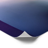 Gingerbrood op een ijsberg | AI Art Poster (Hoek)