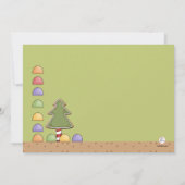 Gingerbrood Open House Invitation Kaart (Achterkant)