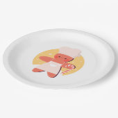 Gingerbrood Papieren Bordje (Gekanteld)