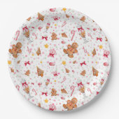 Gingerbrood Papieren Bordje (Voorkant)