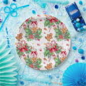 Gingerbrood Papieren Bordje (Feest)