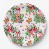 Gingerbrood Papieren Bordje (Voorkant)