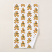 Gingerbrood Peronpatroonkeukenset Bad Handdoek (Handdoek)