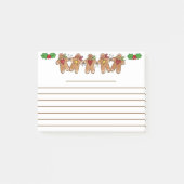 Gingerbrood Post-it® notes (Voorkant)
