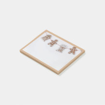 Gingerbrood Post-its