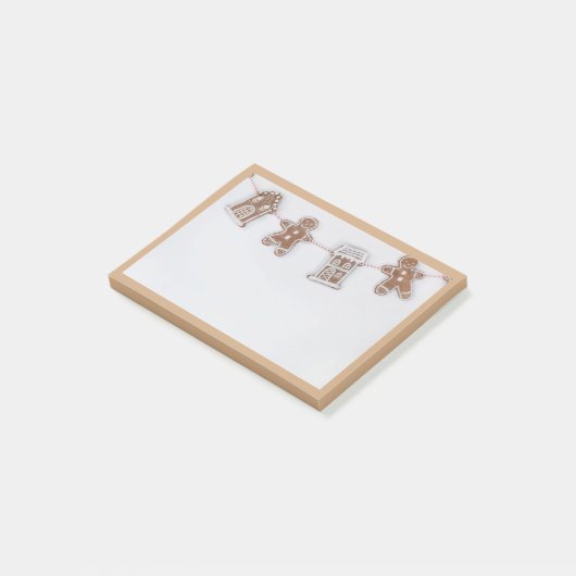 Gingerbrood Post-its Post-it® Notes (Schuin)