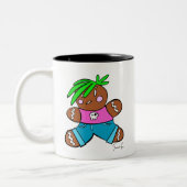 Gingerbrood Punk Tweekleurige Koffiemok (Links)