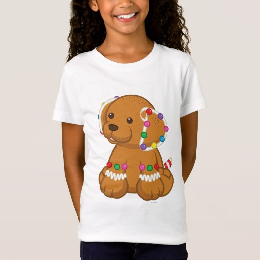 Gingerbrood Puppy T-shirt (Voorkant)