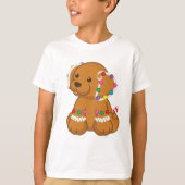 Gingerbrood Puppy T-shirt (Voorkant)