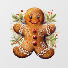 Gingerbrood Raamsticker