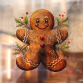 Gingerbrood Raamsticker (Vel 2)