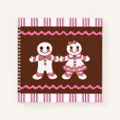 Gingerbrood Recipe Cookbook Notitieboek (Voorkant)