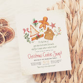 Gingerbrood Red Pset met kerstmis Koekjeswisselbud