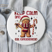 Gingerbrood Ronde Button 6,0 Cm (In situ)