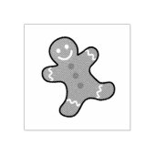 Gingerbrood Rubberstempel (Afrduk)