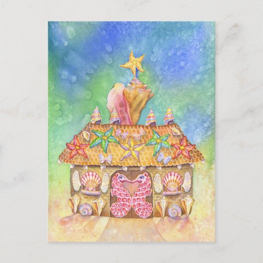 Gingerbrood SeaCasa Briefkaart (Voorkant)
