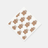 Gingerbrood Skeleton Man Servet (Hoek)