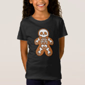 Gingerbrood Skeleton Man T-shirt (Voorkant)