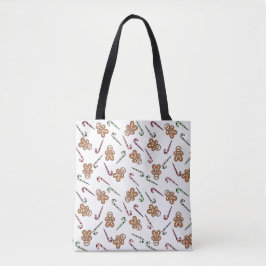 Gingerbrood Skeleton Man Tote Bag