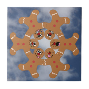 Gingerbrood Skydiving Formation "The Ginger Boys" Tegeltje