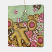 Gingerbrood Snoep Cookie Ornament (Links)