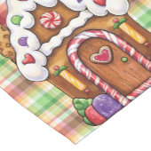 Gingerbrood Snoep House Pset Table Runner Korte Tafelloper (Hoek)