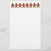 Gingerbrood Stationery Briefpapier (Voorkant)