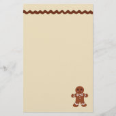 Gingerbrood Stationery Briefpapier (Voorkant)