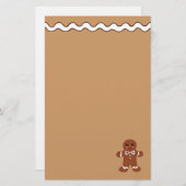 Gingerbrood Stationery Briefpapier (Voorkant / Achterkant)