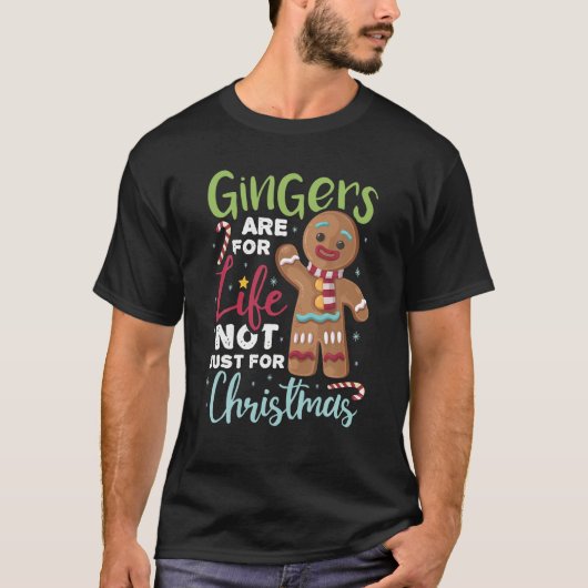 Gingerbrood-T-shirt-gingers zijn niet alleen voor T-shirt (Voorkant)