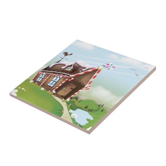 Gingerbrood Tegeltje (Zijkant)