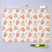 Gingerbrood Tissuepapier (Craft)