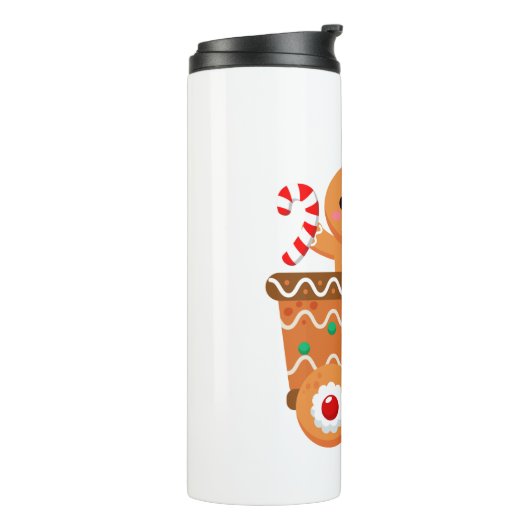 GingerBrood Train Thermosbeker (Gedraaid links)