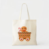 GingerBrood Train Tote Bag (Voorkant)