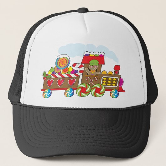 GingerBrood Train Trucker Pet (Voorkant)
