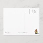 Gingerbrood uit mijn keukenbriefkaart briefkaart (Achterkant)