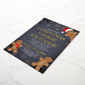 Gingerbrood - Uitnodiging voor kerstkoekjesuitwiss (Gedraaid)