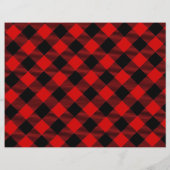 Gingerbrood Vakanestische kersttas Flyer (Achterkant)