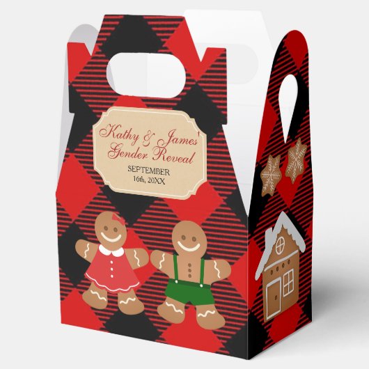 Gingerbrood Vakantie Bedankdoosjes (Geopend)