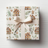 Gingerbrood Vakkelpapier Cadeaupapier