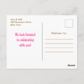 Gingerbrood Verdonkerder Birthday Party Bright Pin Briefkaart (Achterkant)