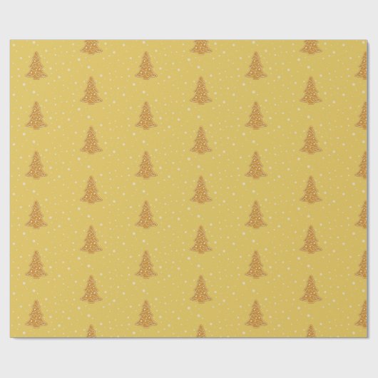 Gingerbrood - Verpakkingspapier Cadeaupapier (Vlak)