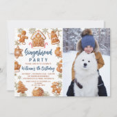 Gingerbrood Versiering Vakdag Foto Kaart (Voorkant)