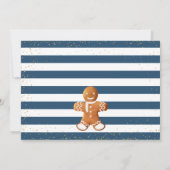 Gingerbrood Versiering Vakdag Foto Kaart (Achterkant)