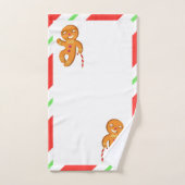 Gingerbrood voor mannen bad handdoek (Handdoek)