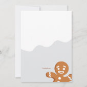 Gingerbrood voor mannen kaart (Achterkant)