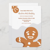 Gingerbrood voor mannen kaart (Voorkant / Achterkant)